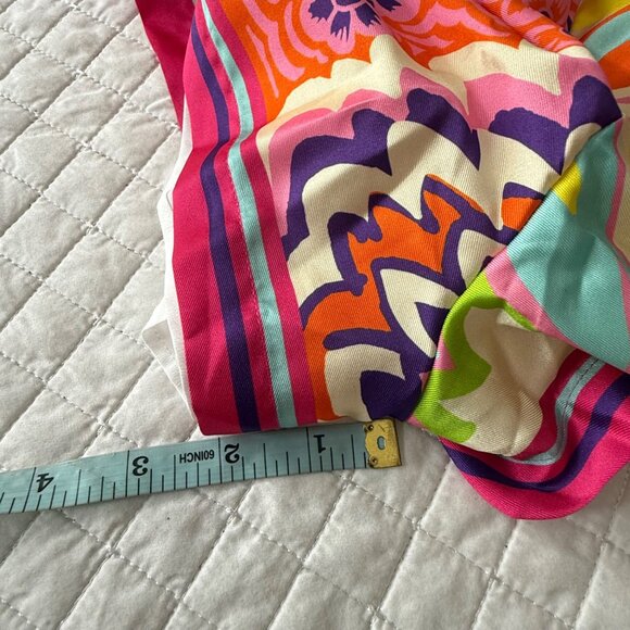 Lavender Brown Kendra Romper Pink Multi Floral Print Summer Outfit, S - Picture 11 of 15